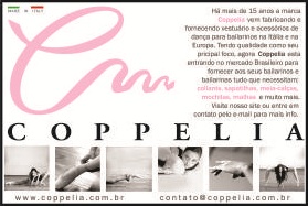 Folheto Coppelia